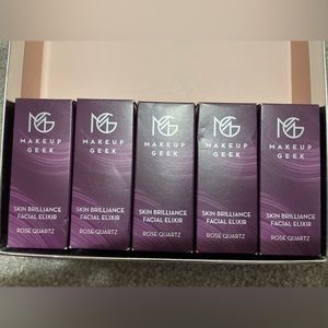 SET OF 5 Skin BRILLIANCE FACIAL ELIXIR by Makeup geek